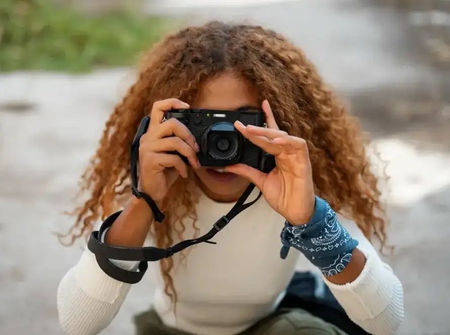 Black Women Photographers x Nikon Photography Grants taking pictures
