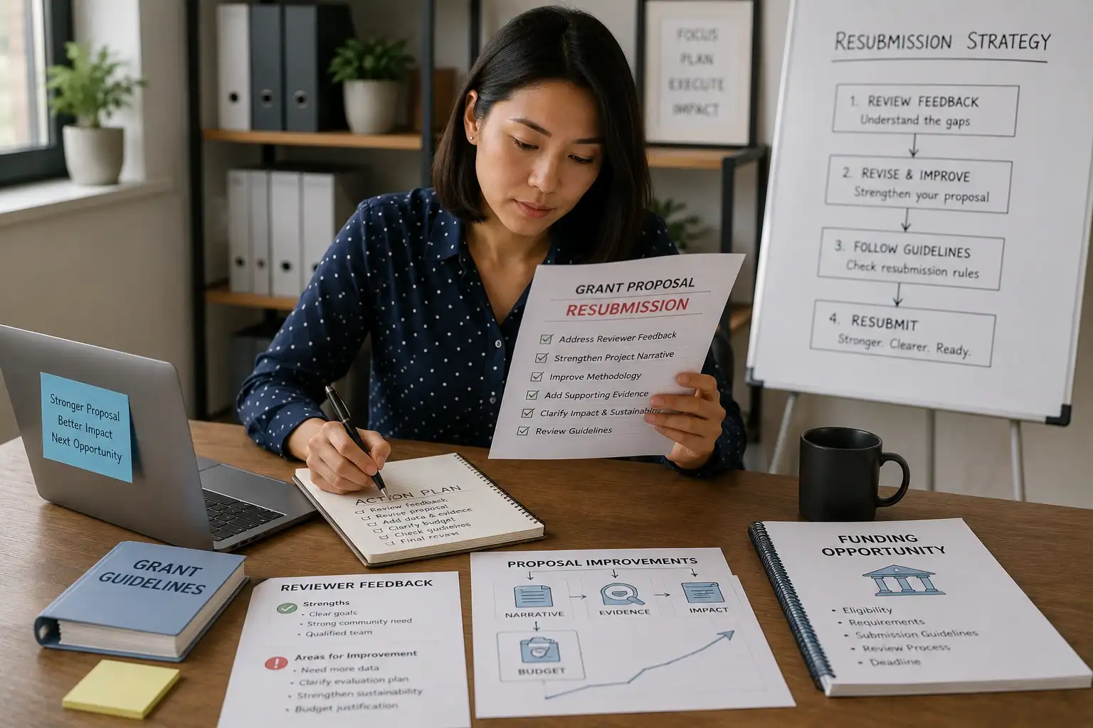 Grant Resubmission: How to Revise and Resubmit a Grant Proposal