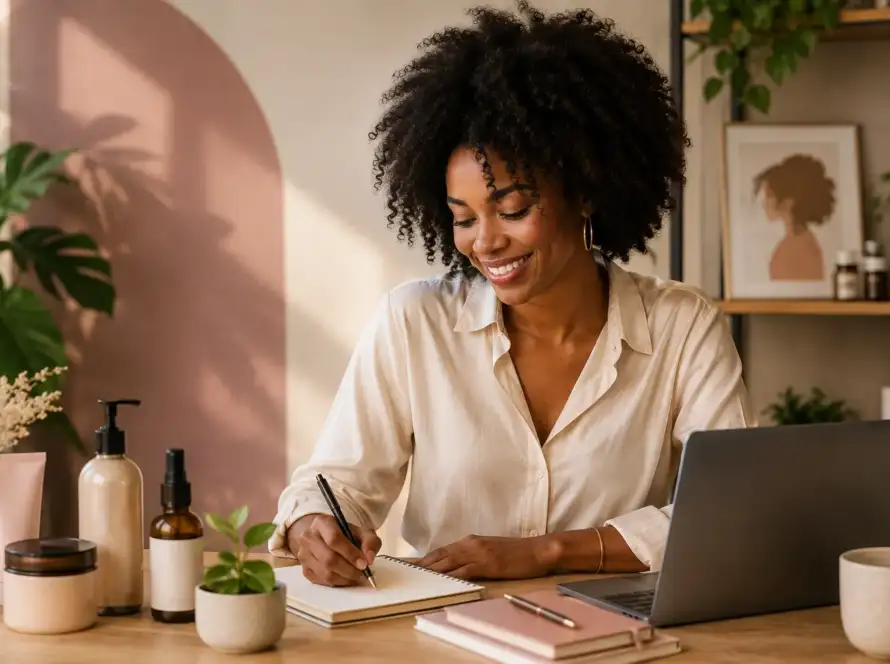 amika Rooted in Growth x 15 Percent Pledge Beauty Businesses Grant