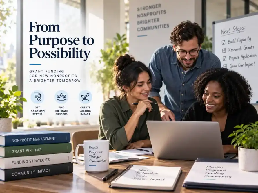 How New Nonprofits Can Get Grant Funding